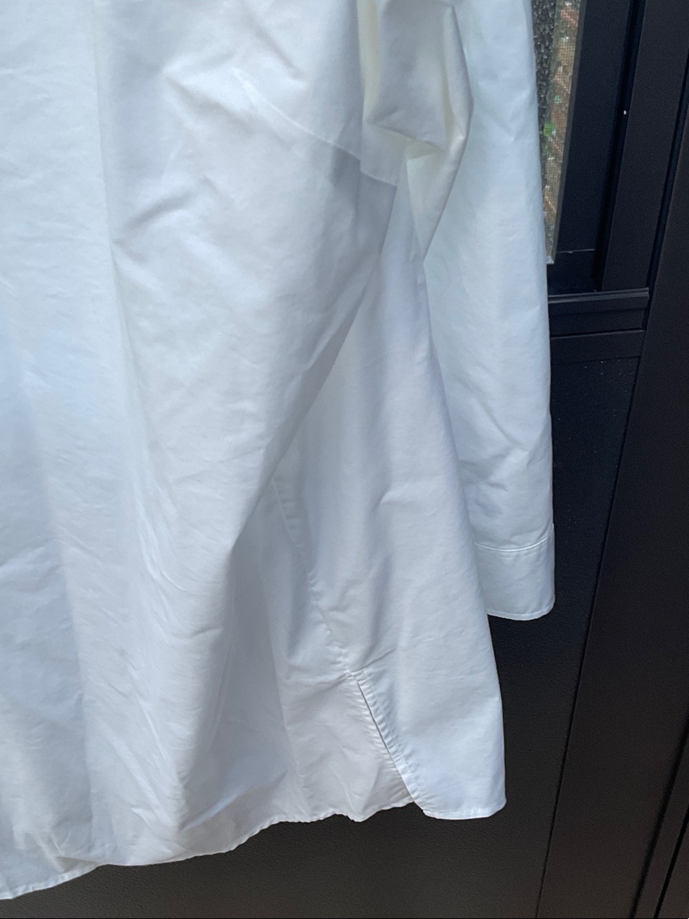 Penningtons White Long-Sleeve Tunic Button-Up - Picture 4 of 8